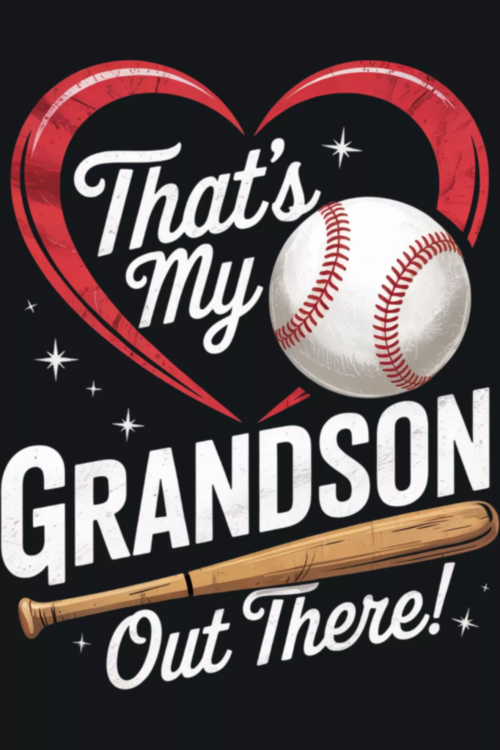 youth sports grandma cheering outfit