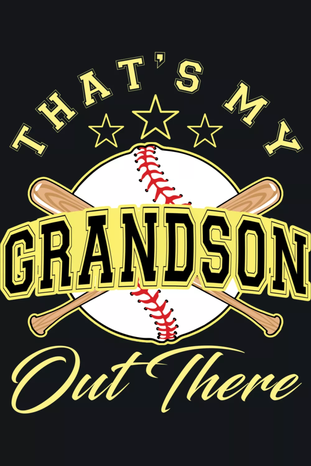 family grandparents baseball fan look