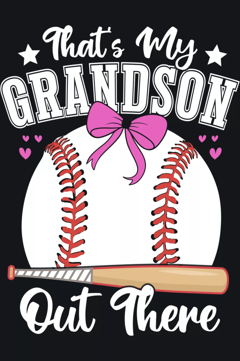 soft bow baseball grandma fan look