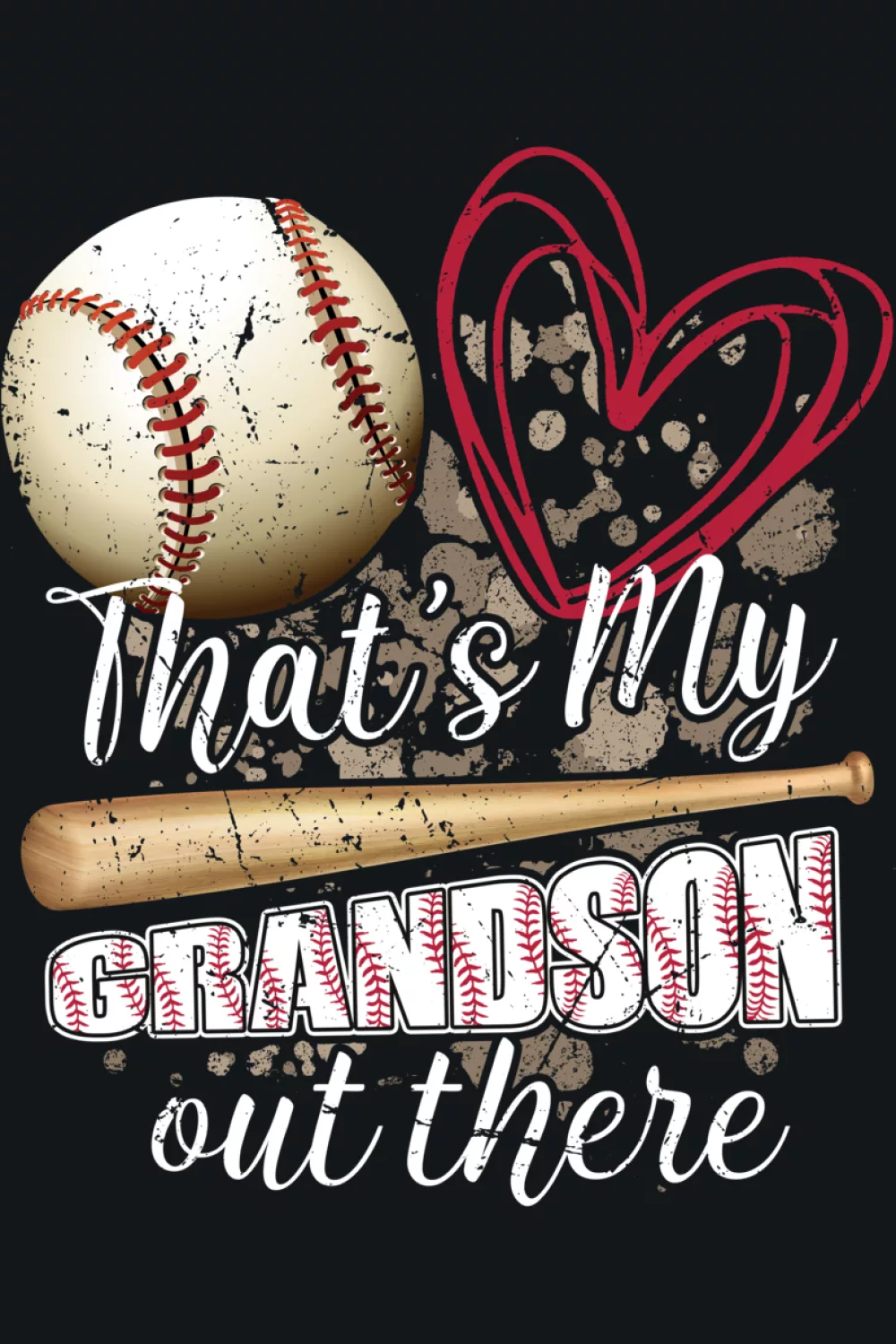 cool family baseball grandma look