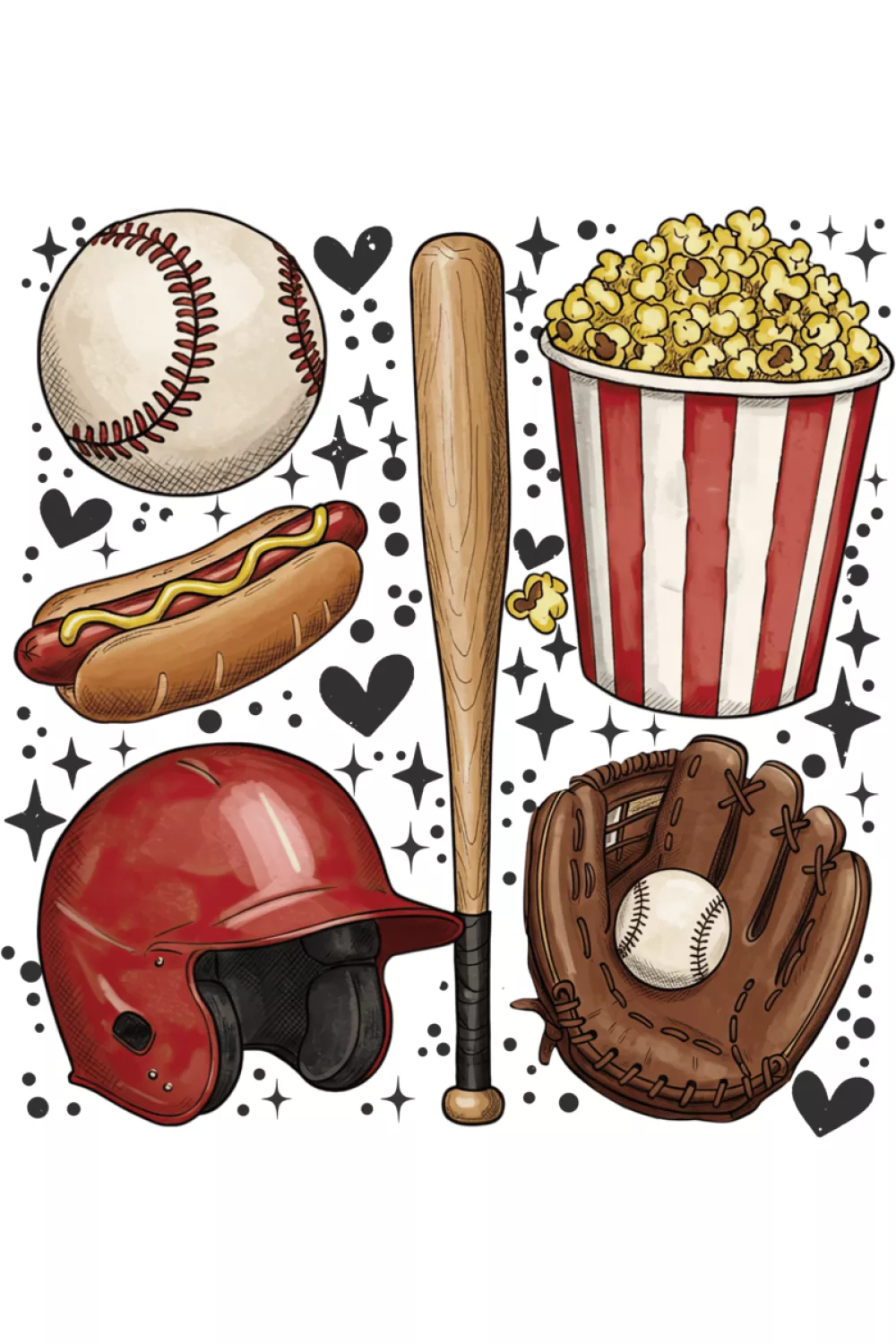 Baseball mom friendly seasonal slogan that works for cheering, travel days, and casual errands.