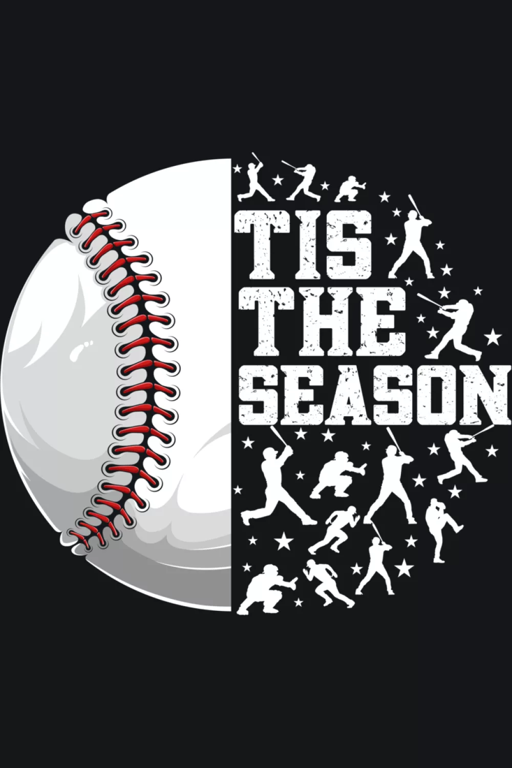 Funny seasonal baseball saying that keeps the mood light for practices, parties, and watch nights.