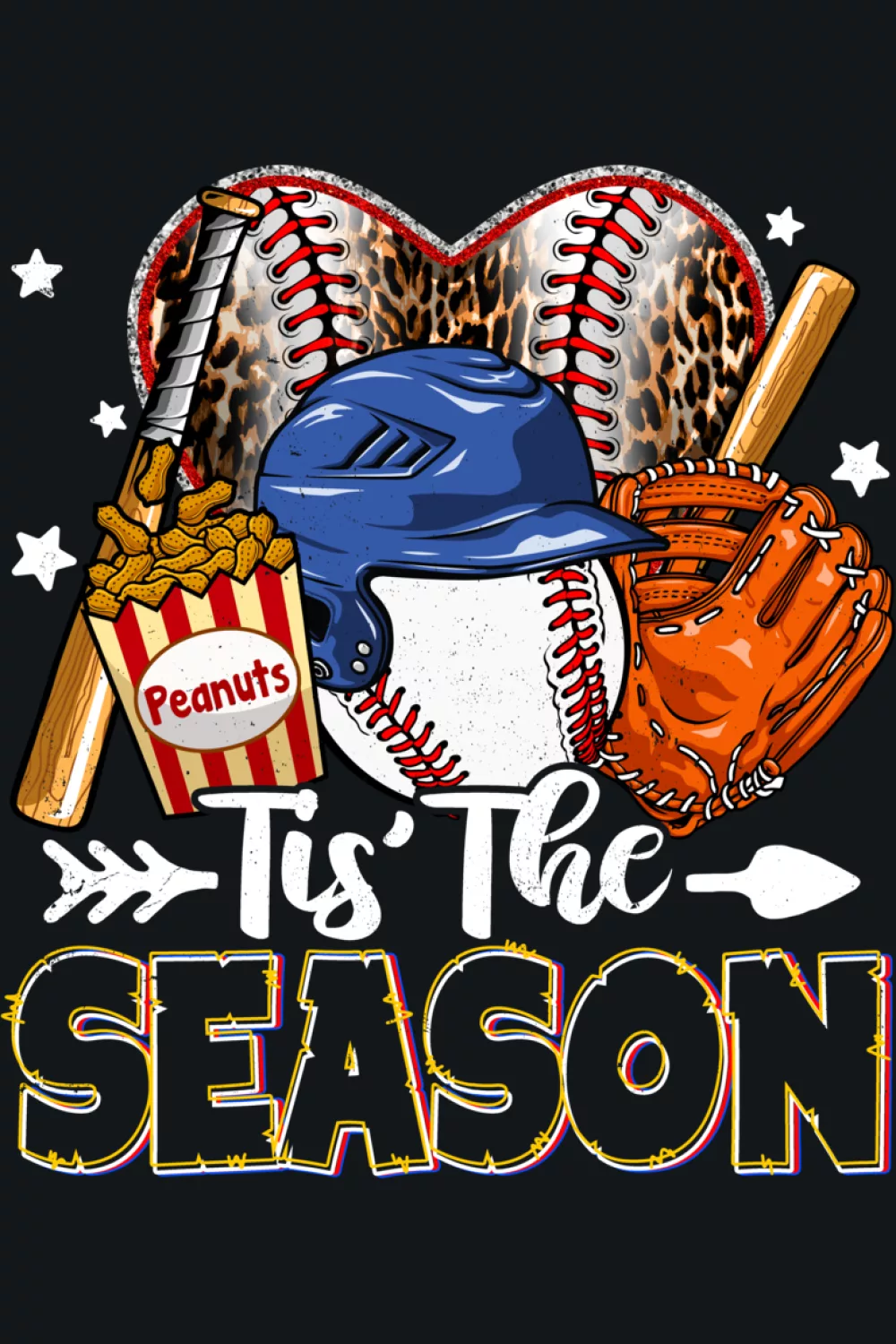 Tis The Season Baseball Shirts with a cheerful holiday game day feel for fans, players, and families who want a cozy seasonal look.