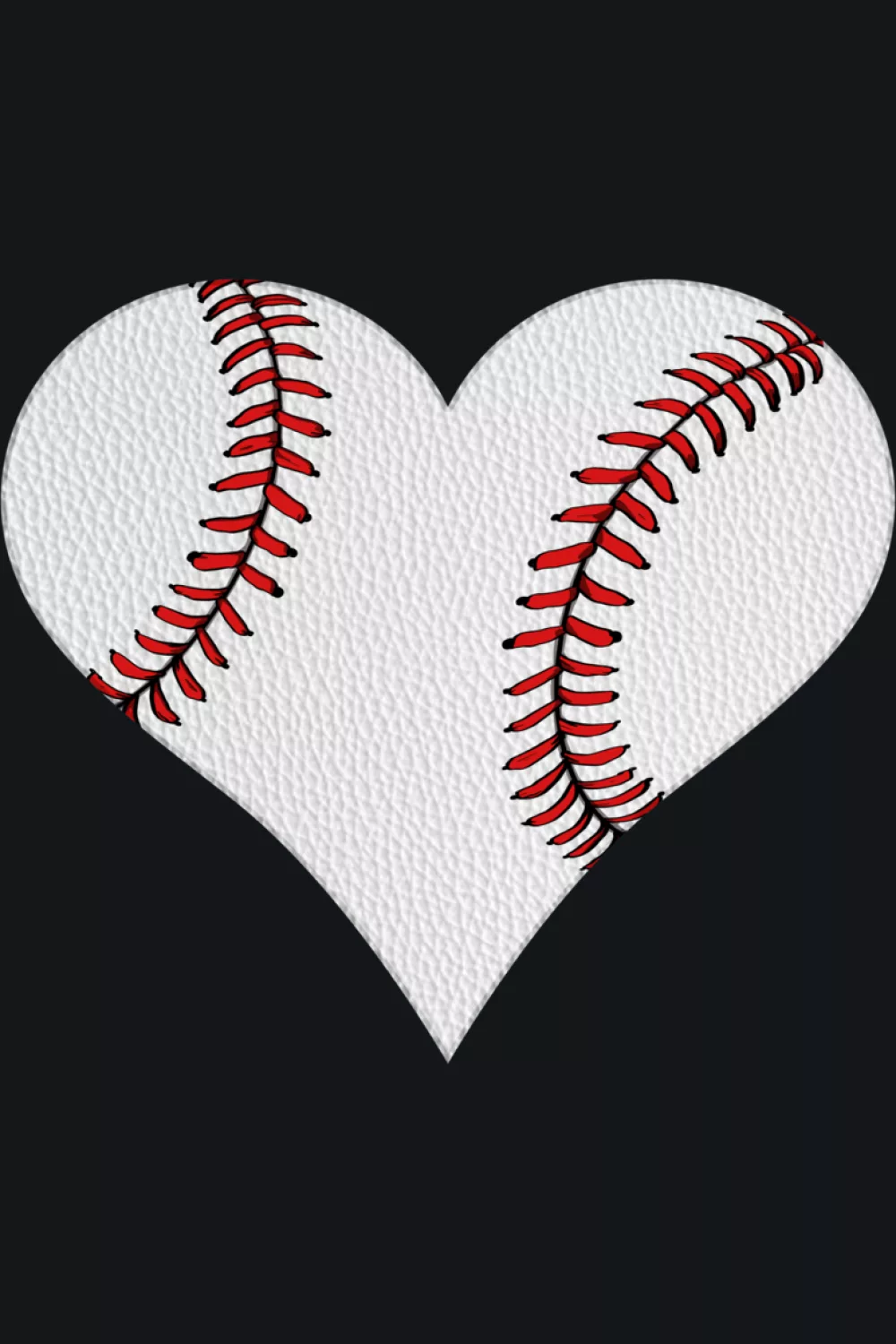 41+ Love Baseball Heart Shirt Design Ideas for Game Day and Valentines Day 45 Cute Valentines Day baseball heart design for sweet sporty gifting.