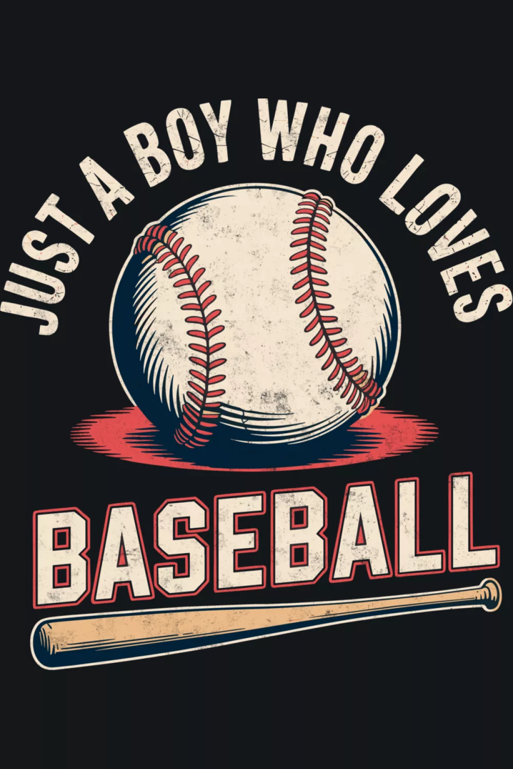Vintage baseball player tee badge with classic look.