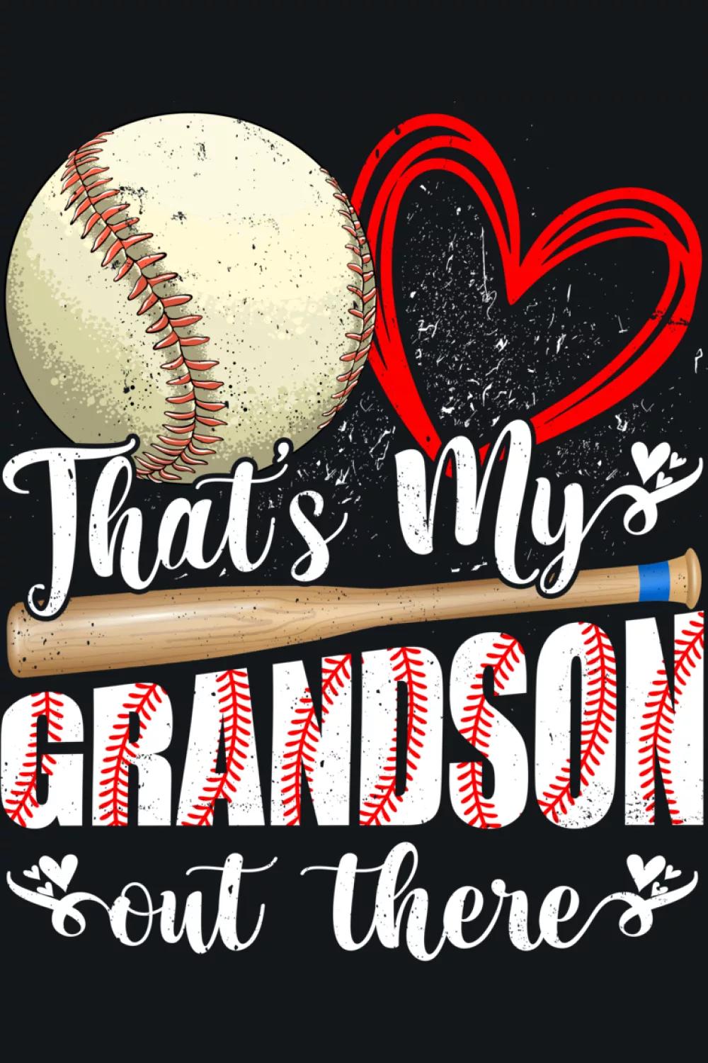 vintage baseball grandma fan style