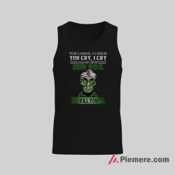 Boston Red Sox Achmed The Dead Terrorist Fan Shirt on black tank top for men graphic tee