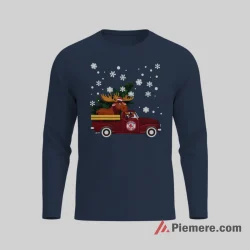 Boston Red Sox Bring Christmas Home Shirt on navy long sleeve shirt for men graphic tee