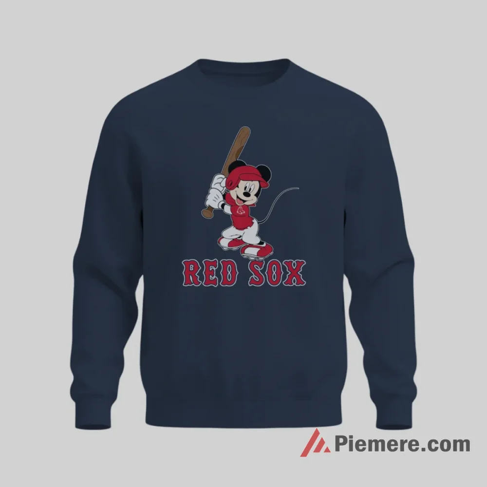 Boston Red Sox Happy Mickey Mouse Fan Shirt on graphic shirt for men graphic tee