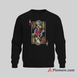 Boston Red Sox Queen Of Hearts Card Baseball Shirt on graphic shirt for men graphic tee