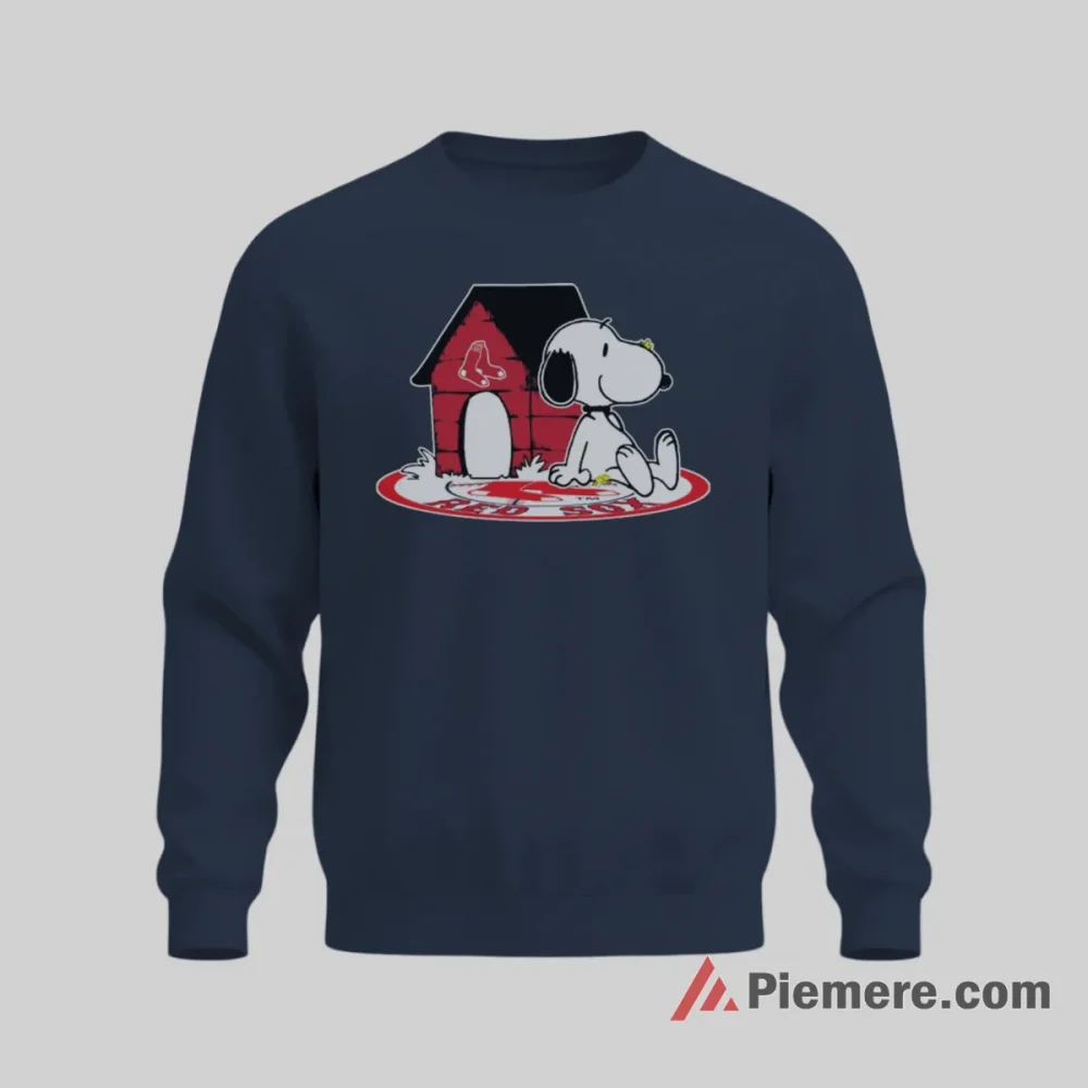Boston Red Sox Snoopy Movie Style Fan Shirt on graphic shirt for men graphic tee
