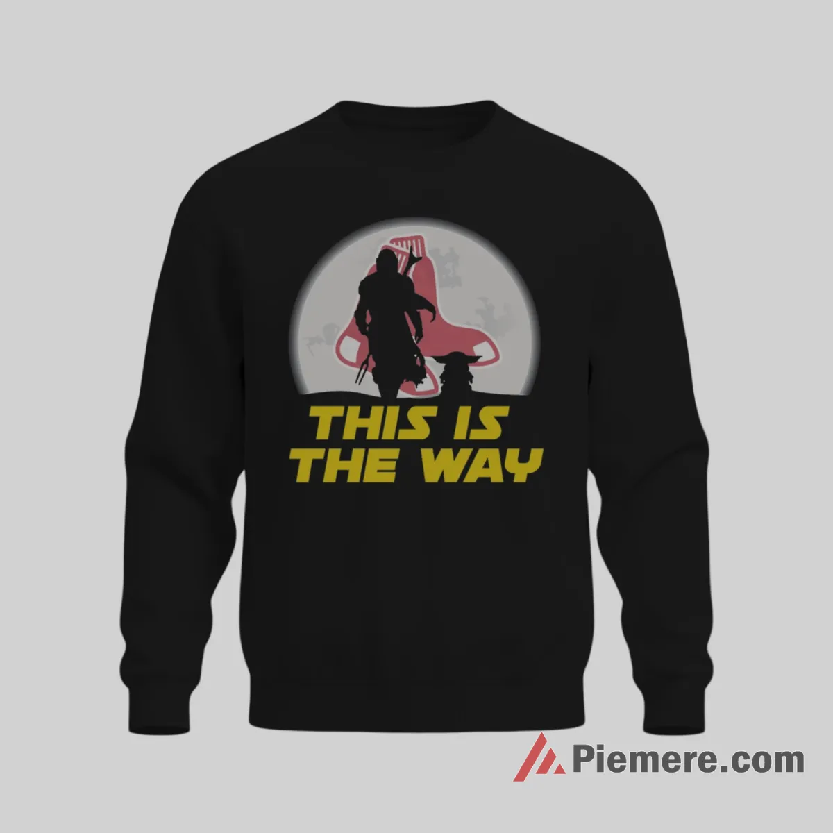 Boston Red Sox Star Wars This Is The Way Baseball Shirt on graphic shirt for men graphic tee