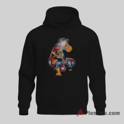Boston Red Sox Thanos Avengers Infinity War Baseball Shirt on black hoodie for men graphic tee