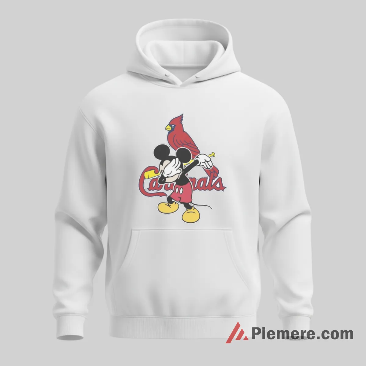 Dabbing Mickey Mouse St Louis Cardinals Celebration Shirt on white hoodie for men graphic tee