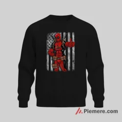 Deadpool Baltimore Orioles American Flag Hero Shirt on graphic shirt for men graphic tee
