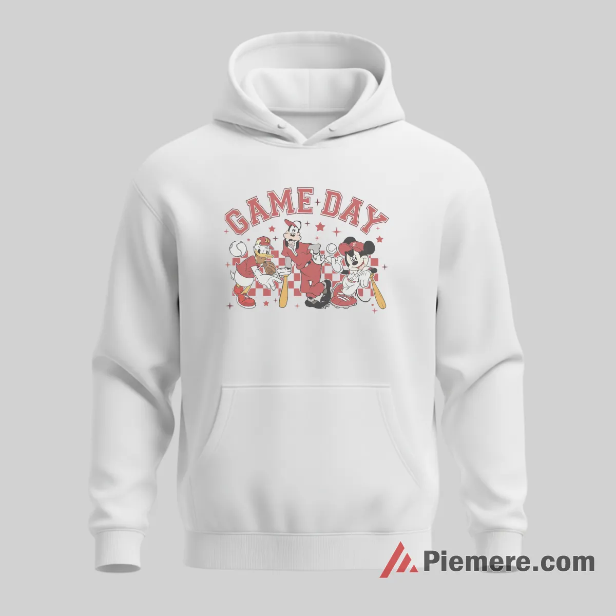 Game Day Yankees Characters Retro Dugout Shirt on white hoodie for men graphic tee