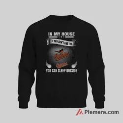 In My House Baltimore Orioles Fans Rule Shirt on graphic shirt for men graphic tee