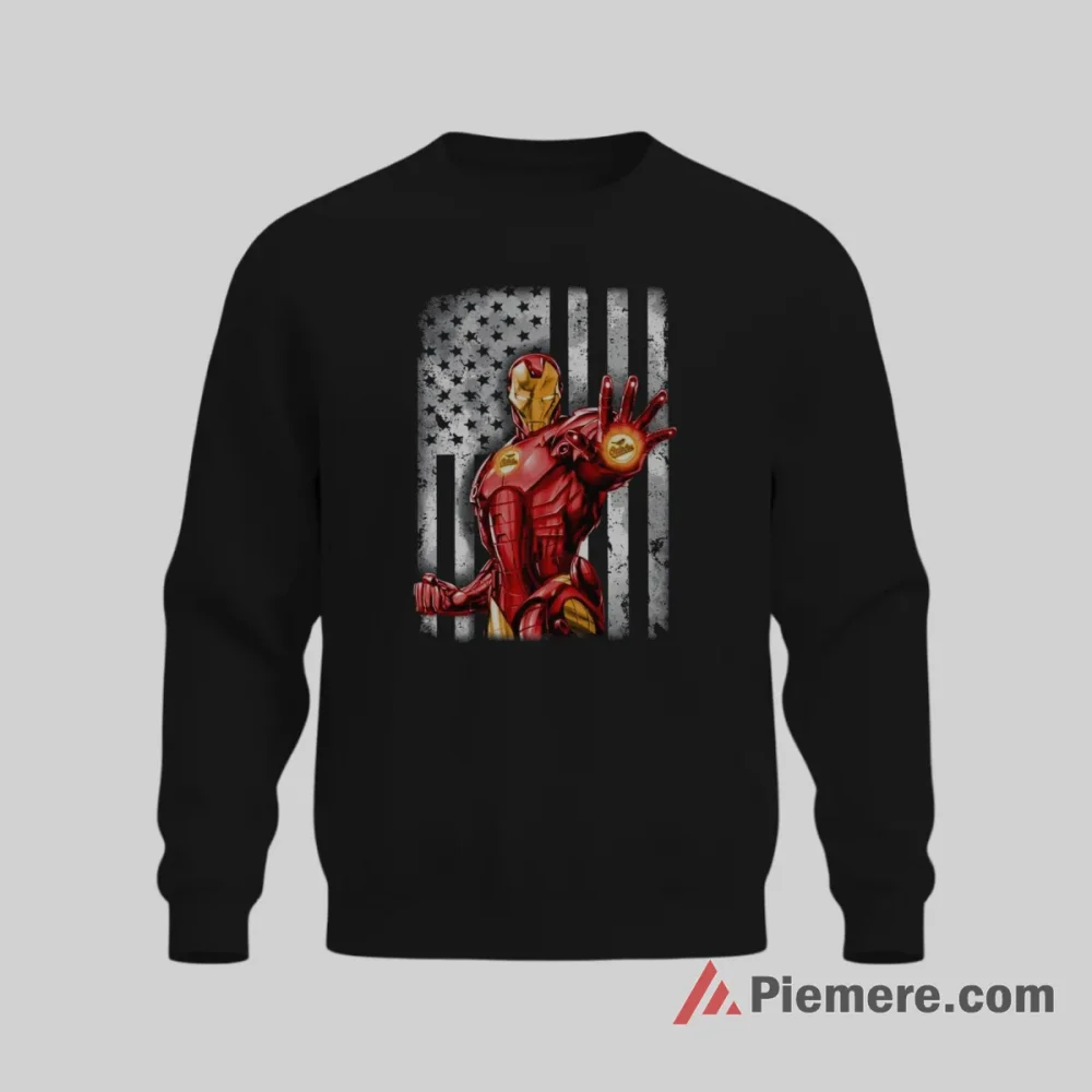 Iron Man Baltimore Orioles Patriot Hero Shirt on graphic shirt for men graphic tee