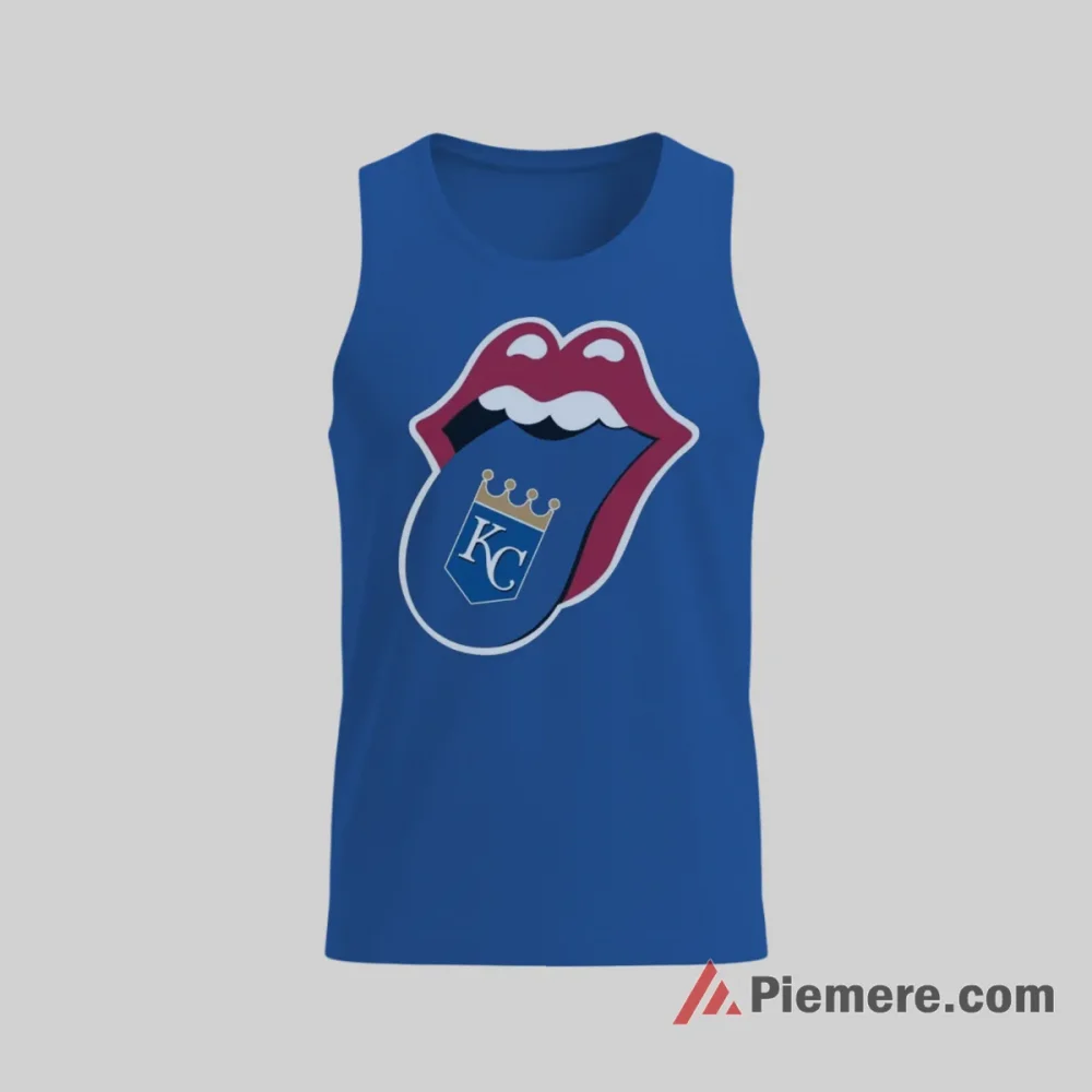 Kansas City Royals I Licked It So Its Mine Funny Shirt on royal blue tank top for men graphic tee