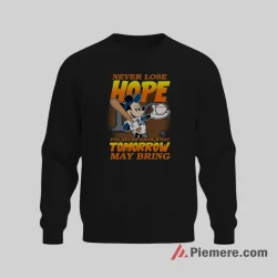 Kansas City Royals Never Lose Hope Mickey Mouse Shirt on graphic shirt for men graphic tee