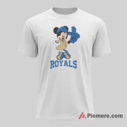 Kansas City Royals Number One Fan Minnie Mouse Shirt on white short sleeve shirt for men graphic tee