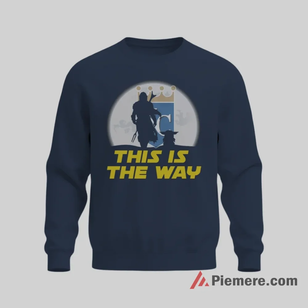 Kansas City Royals This Is The Way Star Wars Baseball Shirt on graphic shirt for men graphic tee