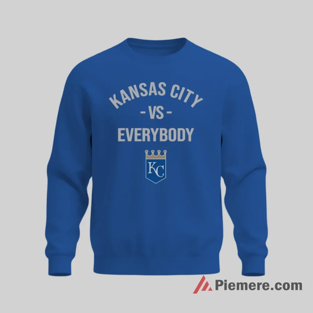 Kansas City Royals Vs Everybody Baseball Fan Shirt on graphic shirt for men graphic tee