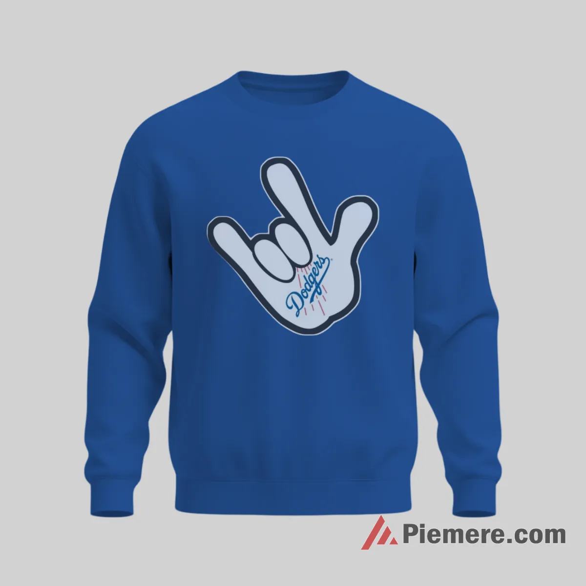 Los Angeles Dodgers Mickey Rock Hand Fan Energy Shirt on graphic shirt for men graphic tee