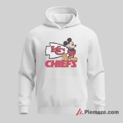 Mickey Mouse Kansas City Chiefs Kc Logo Clean White Shirt on white hoodie for men graphic tee