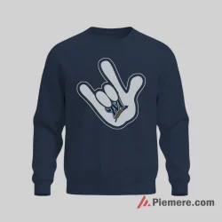 Mickey Rock Hand Milwaukee Brewers Cartoon Fan Shirt on graphic shirt for men graphic tee