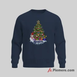 Milwaukee Brewers Christmas Tree Holiday Baseball Shirt on graphic shirt for men graphic tee