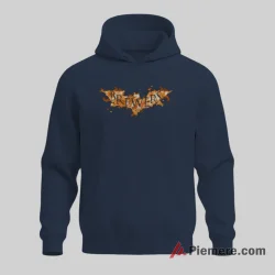 Milwaukee Brewers Dark Knight Bat Logo Fan Shirt on navy hoodie for men graphic tee