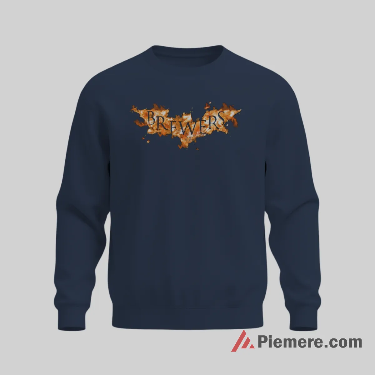 Milwaukee Brewers Dark Knight Bat Logo Fan Shirt on graphic shirt for men graphic tee
