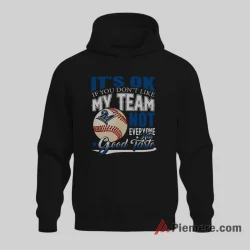 Milwaukee Brewers Not Everyone Has Good Taste Fan Shirt on black hoodie for men graphic tee