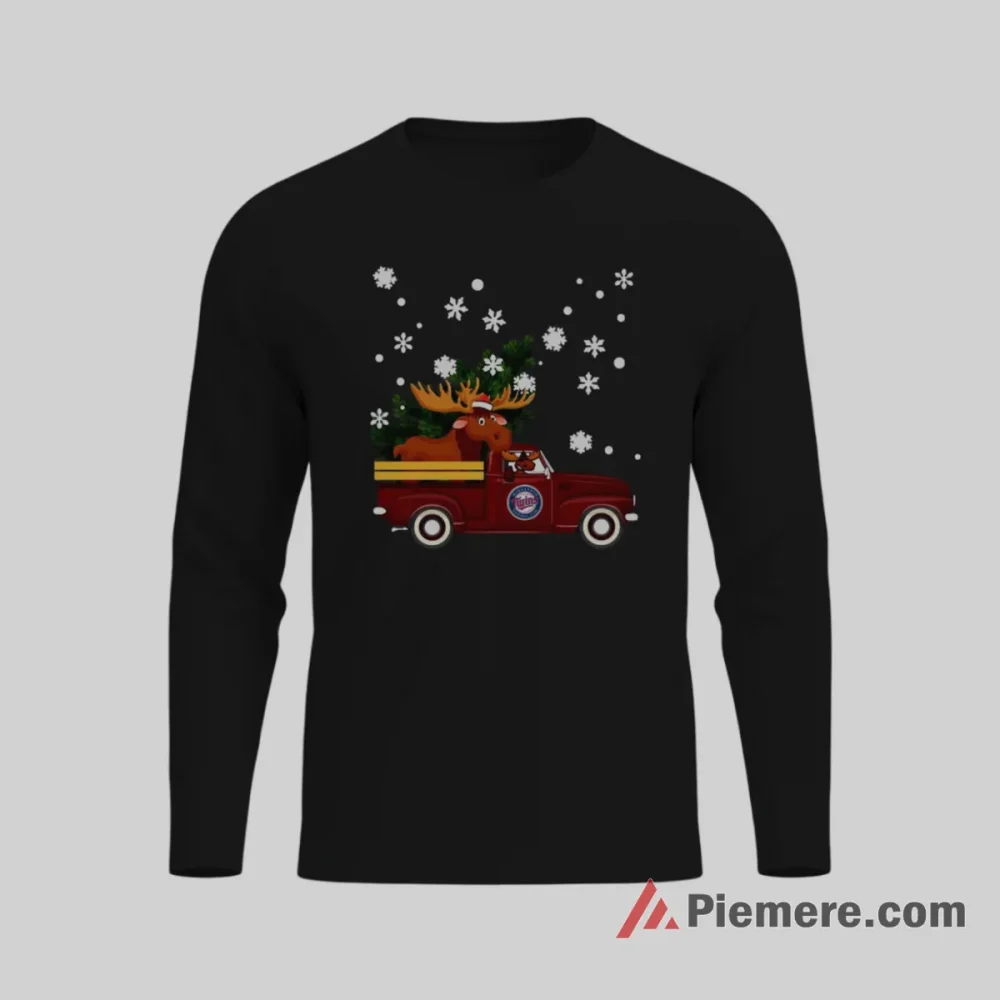 Minnesota Twins Bring Christmas Home Baseball Shirt on black long sleeve shirt for men graphic tee