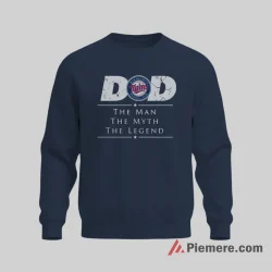 Minnesota Twins Dad The Man The Myth The Legend Baseball Shirt on graphic shirt for men graphic tee