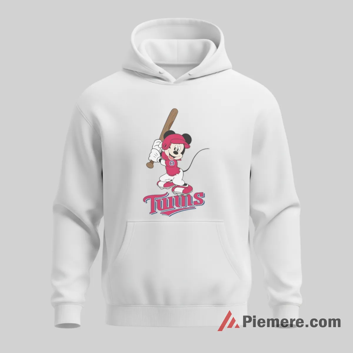 Minnesota Twins Happy Mickey Mouse Classic Baseball Shirt on white hoodie for men graphic tee