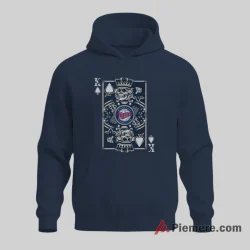 Minnesota Twins King Of Spades Playing Card Baseball Shirt on navy hoodie for men graphic tee