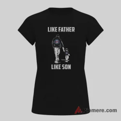 Minnesota Twins Like Father Like Son Baseball Shirt on black short sleeve shirt for women graphic tee