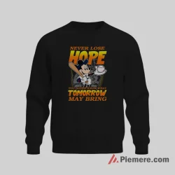 Minnesota Twins Never Lose Hope Mickey Mouse Baseball Shirt on graphic shirt for men graphic tee