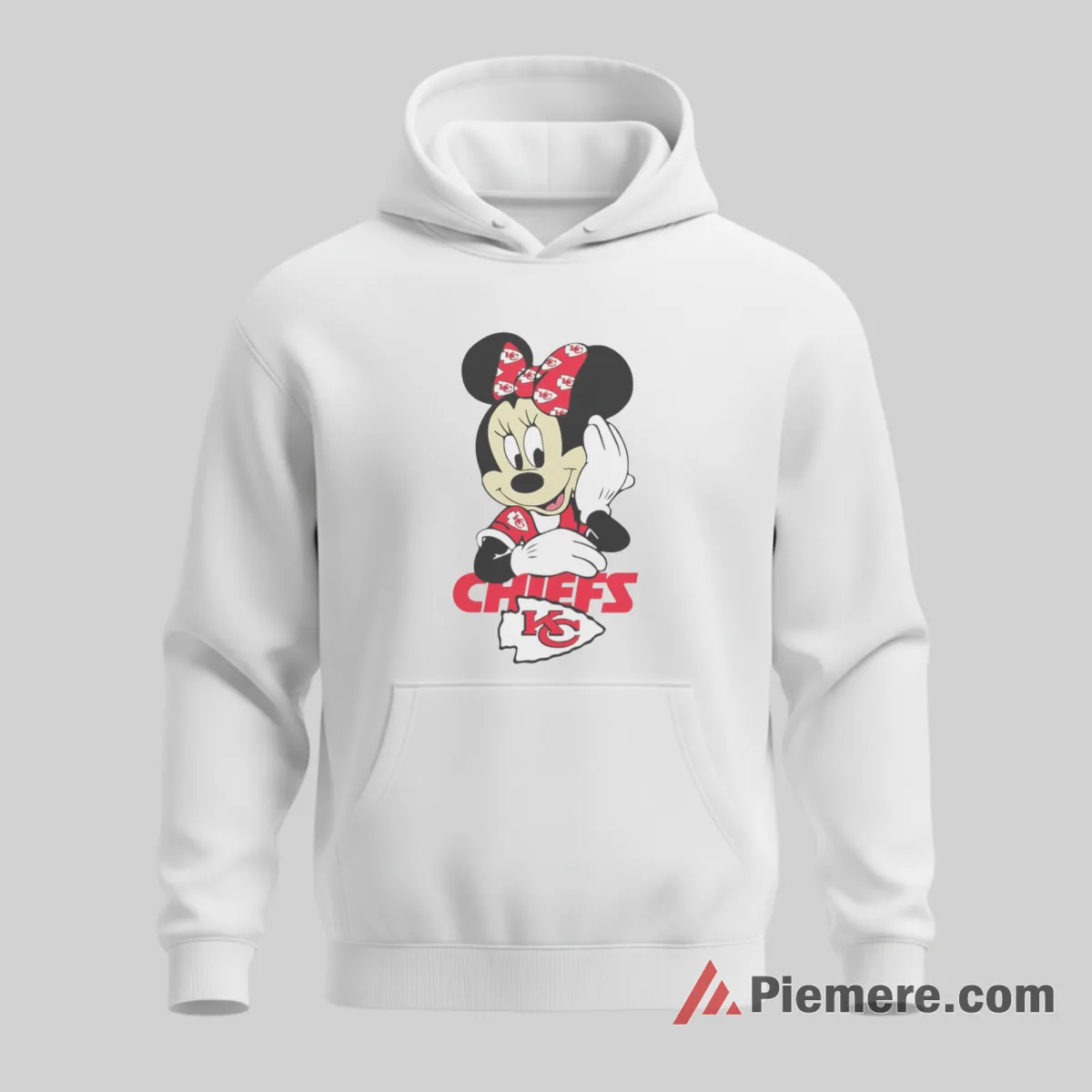 Minnie Mouse Kansas City Chiefs Championship Pride Shirt on white hoodie for men graphic tee