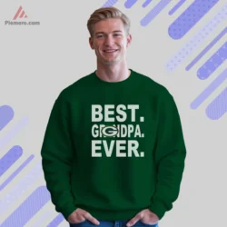 Packers Best Grandpa Ever sweatshirt in forest green