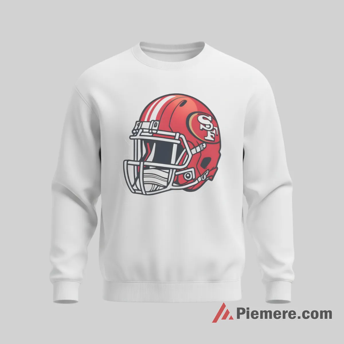 San Francisco 49ers Red Helmet Football Graphic Shirt on graphic shirt for men graphic tee