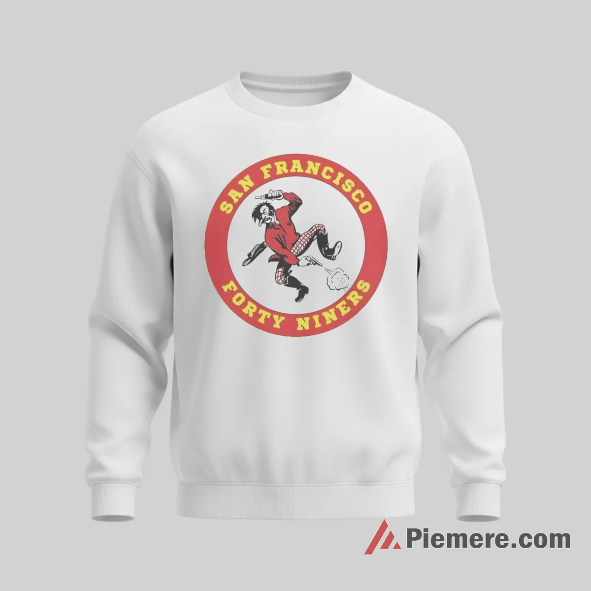 San Francisco 49ers Vintage Circle Logo Football Shirt on graphic shirt for men graphic tee