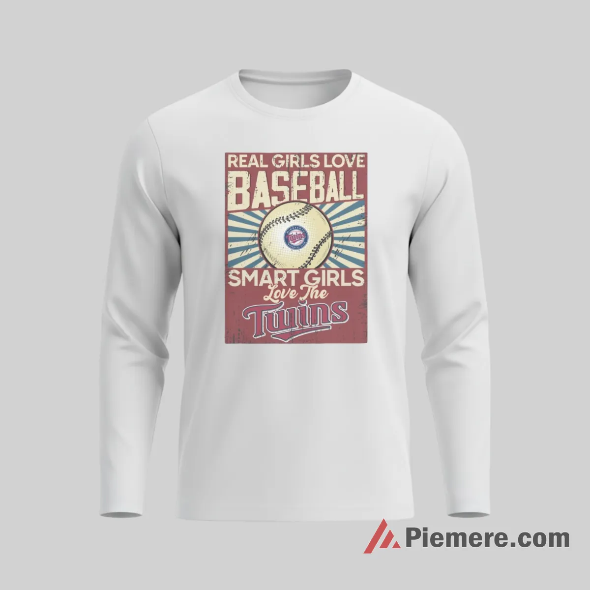 Smart Girls Love Minnesota Twins Baseball Shirt on white long sleeve shirt for men graphic tee