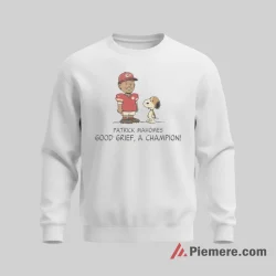 Snoopy Kansas City Chiefs Good Grief Champion Shirt on graphic shirt for men graphic tee