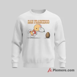 Snoopy San Francisco 49ers Football Fan Go 49ers Shirt on graphic shirt for men graphic tee
